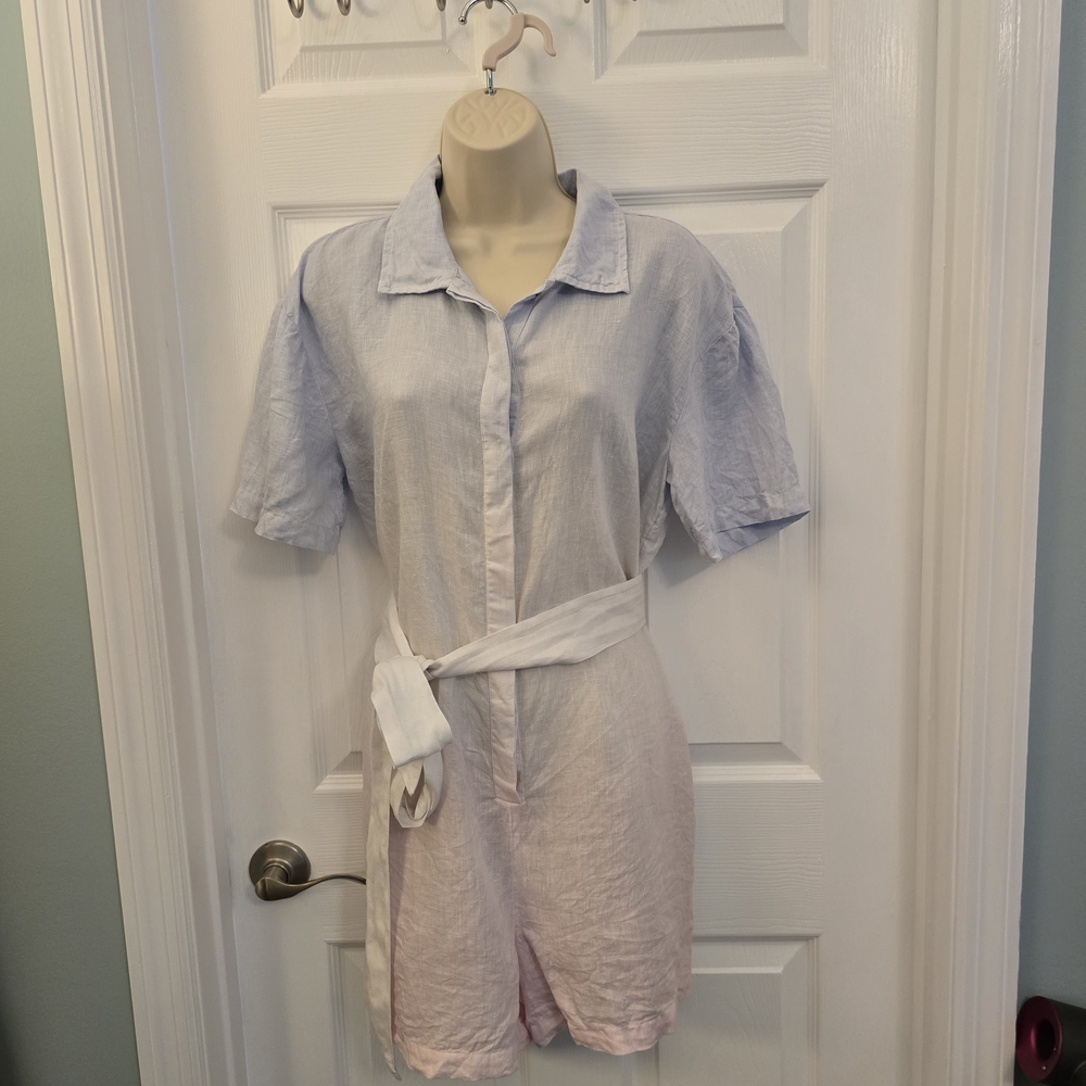 Lilly Pulitzer Blue and Pink Romper